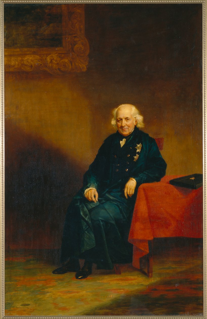 Kreivi Nikolai Semjonovitš Mordvinovin muotokuva 1754-1845 tekijältä George Dawe