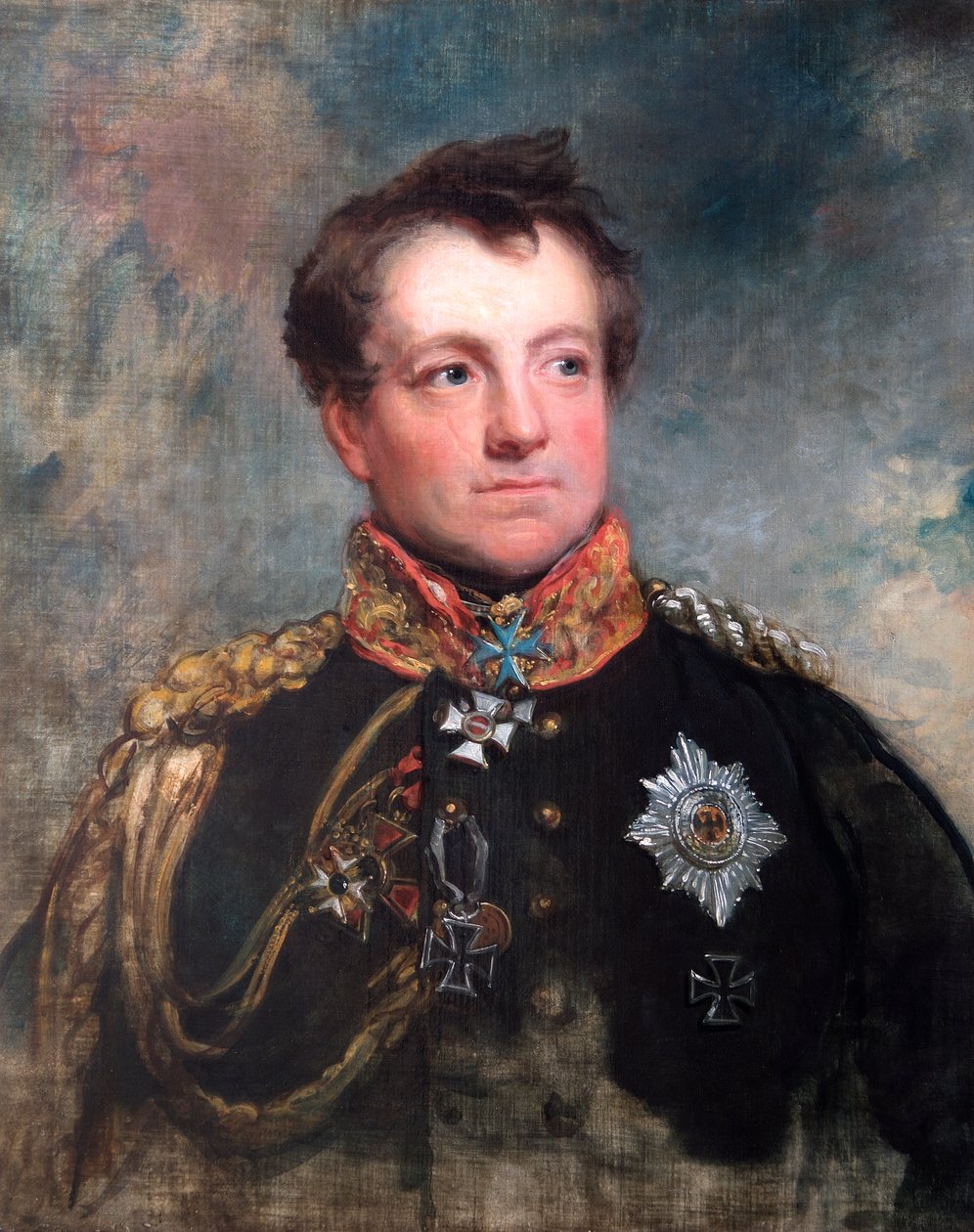 Kenttämarsalkka August Neidhart, Gneisenaun kreivi, preussilainen sotilas, 1818. tekijältä George Dawe