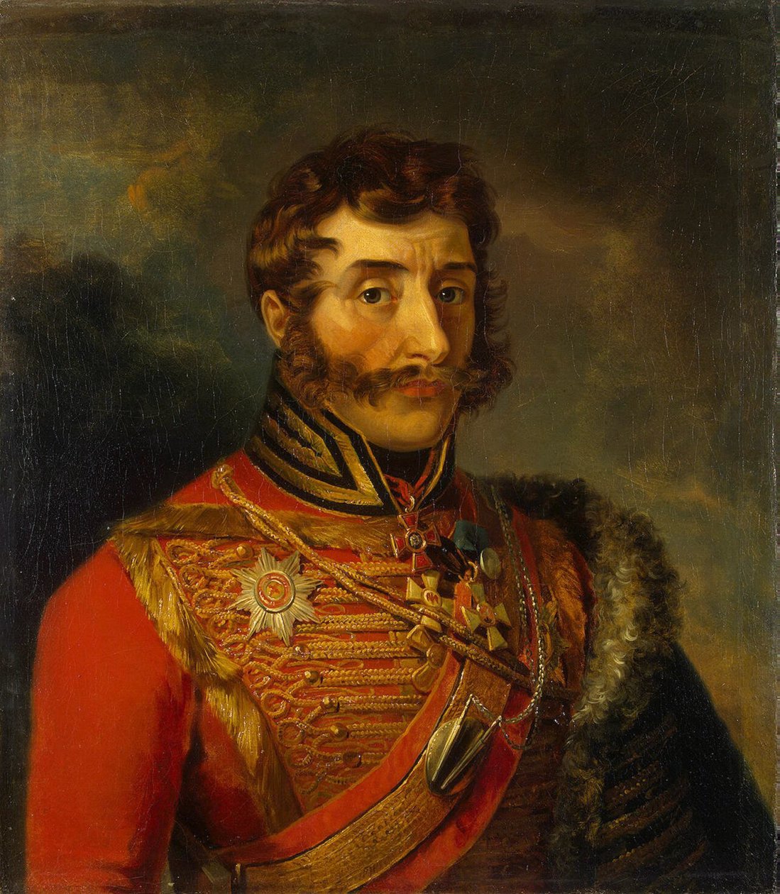 Ivan Semjonovitš Dorokhovin muotokuva 1762-1815, ennen vuotta 1825 tekijältä George Dawe