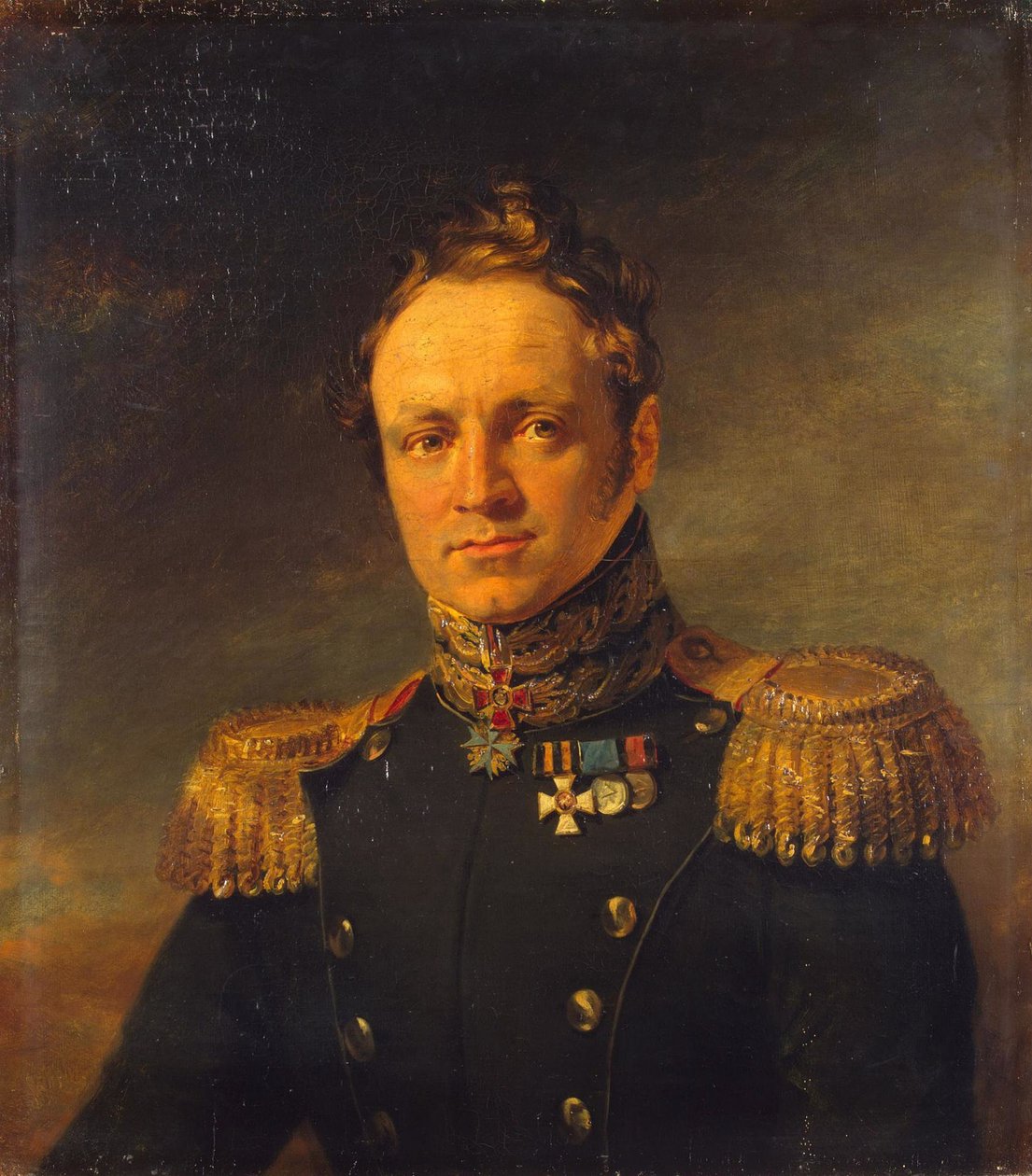 Jevgeni Aleksandrovitš Golovinin muotokuva 1782-1858, ennen vuotta 1825 tekijältä George Dawe