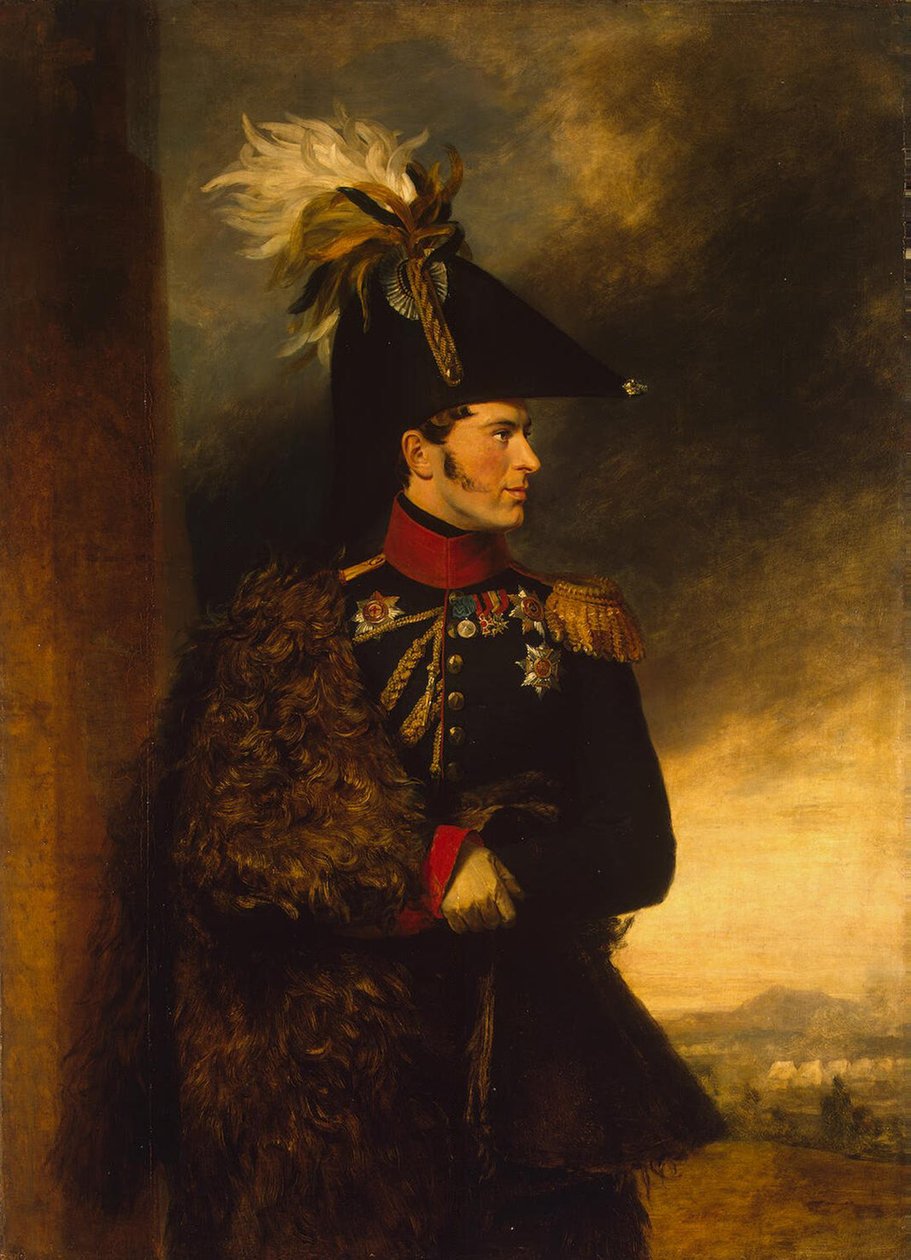 Prinssi Aleksanteri Sergeevich Menshikov 1787-1869, CA 1825 tekijältä George Dawe