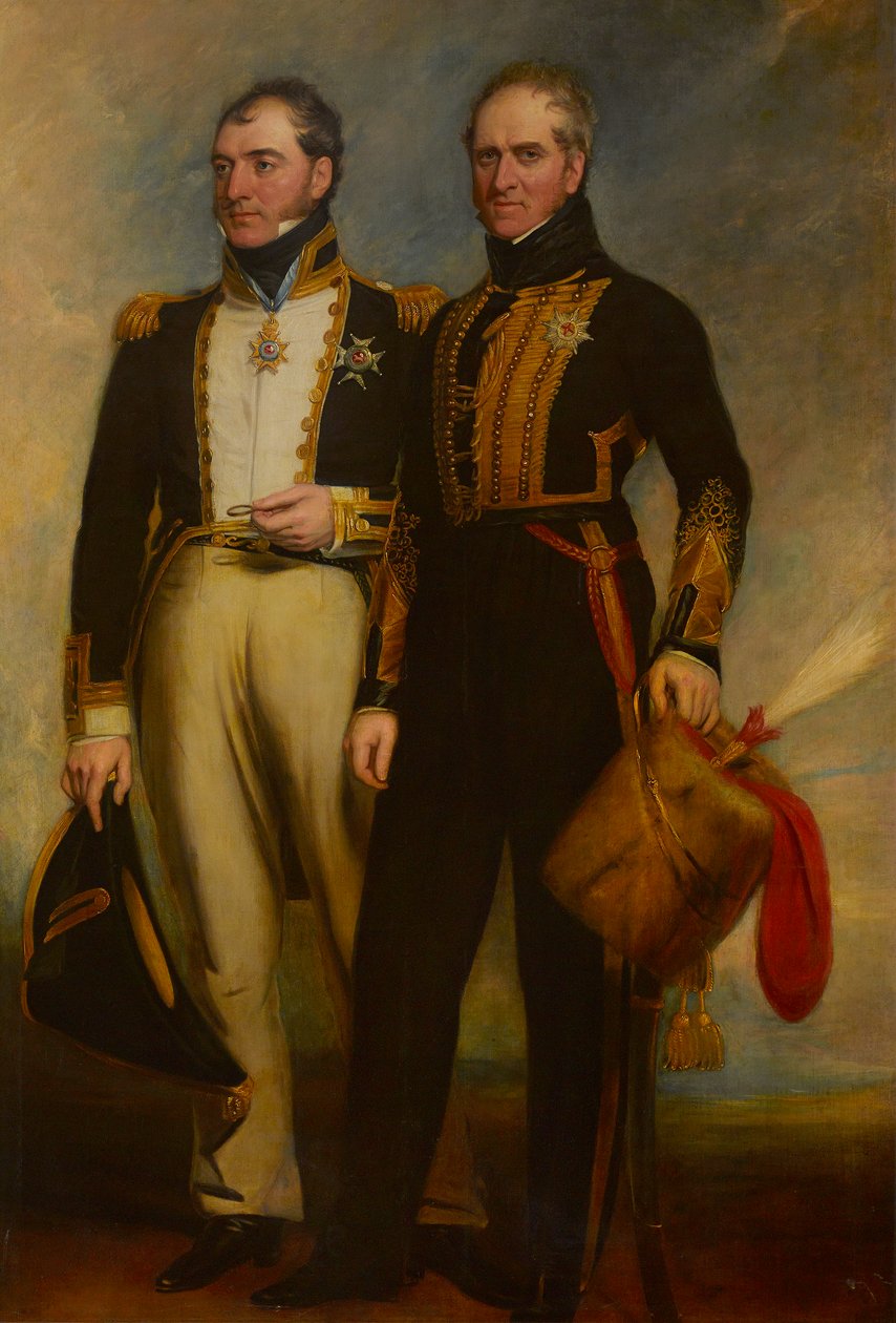 Muotokuva kunnia. Charles Paget (1778-1839) ja Henry William Paget tekijältä George Dodgson Tomlinson