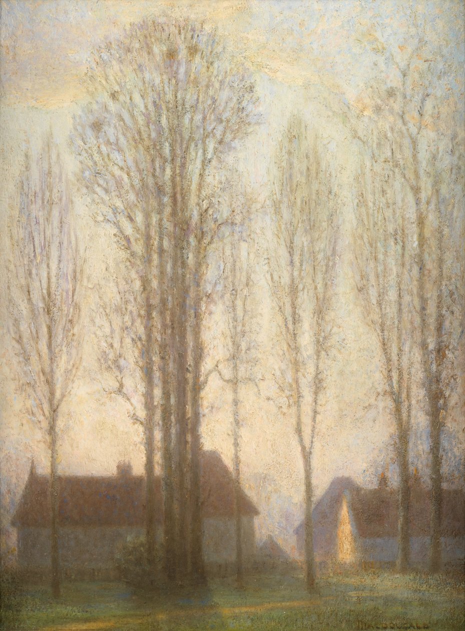 Old Rookery (öljy aluksella) tekijältä George Duncan Macdougald
