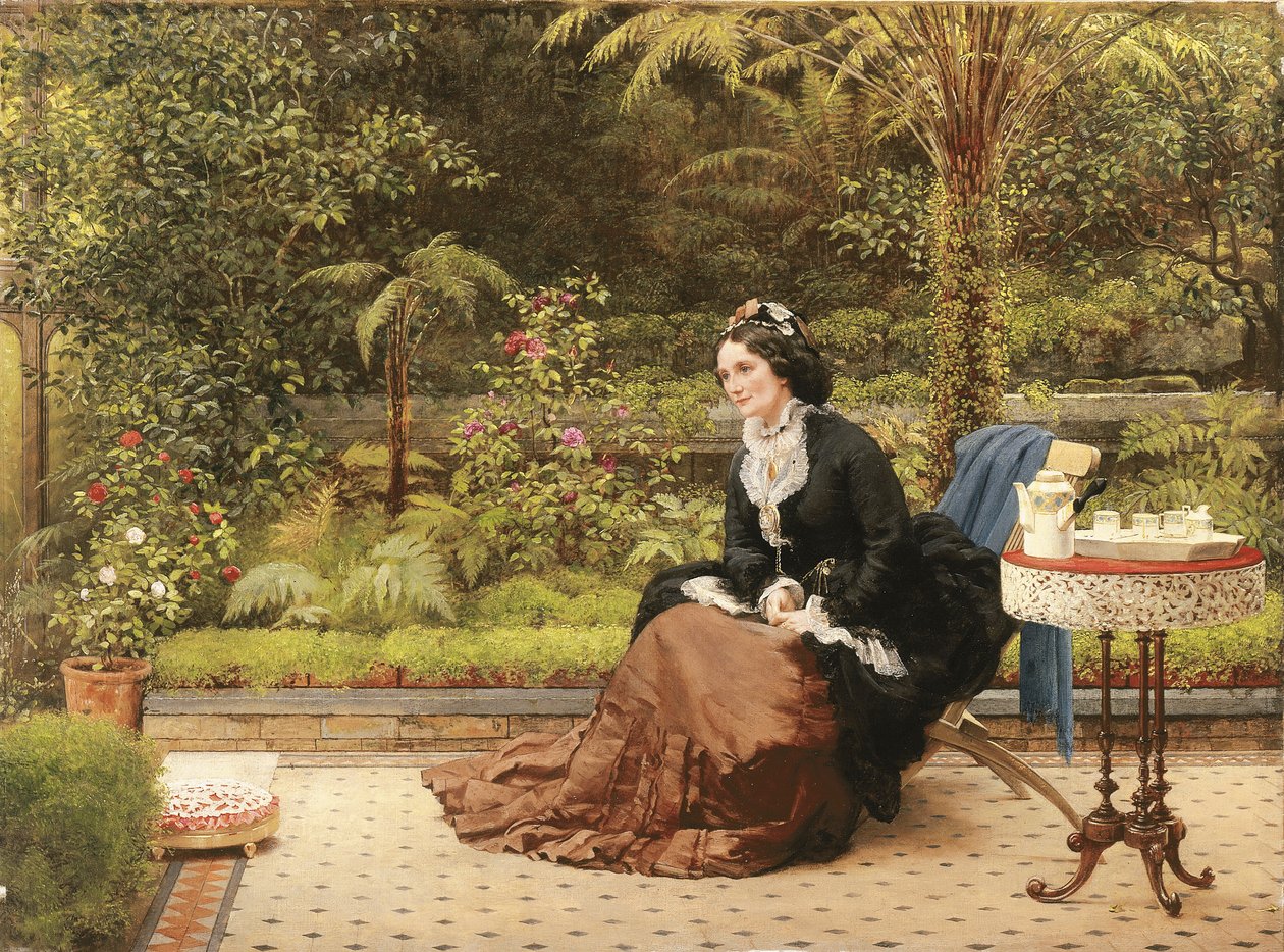 Kello viisi, noin 1874 tekijältä George Dunlop Leslie