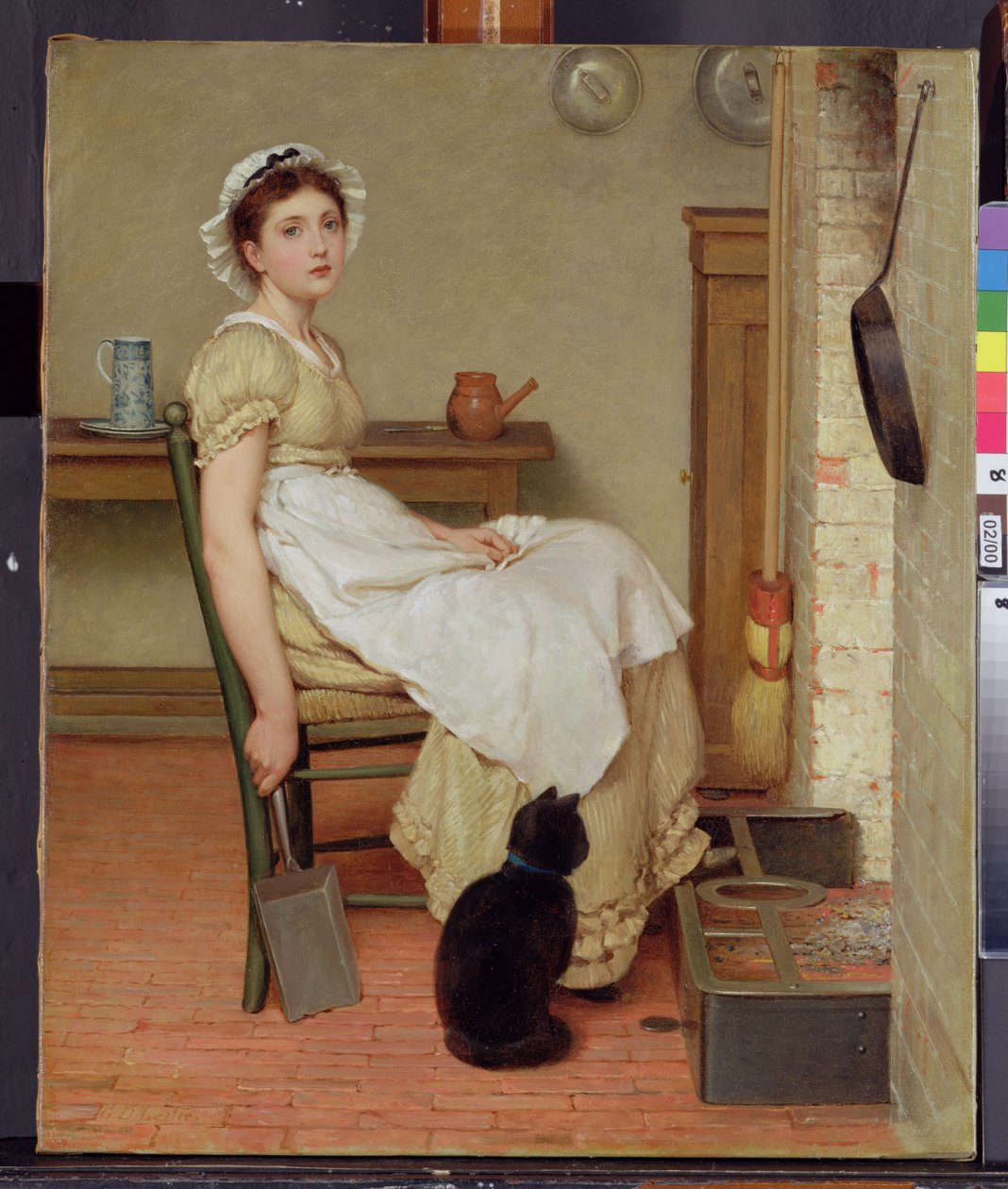 Hänen ensimmäinen paikkansa tekijältä George Dunlop Leslie