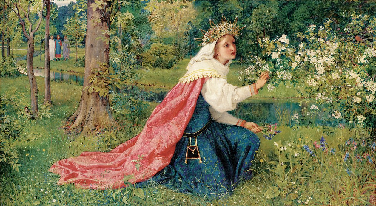 Matilda - Dante, Kiirastule, Canto 28 tekijältä George Dunlop Leslie