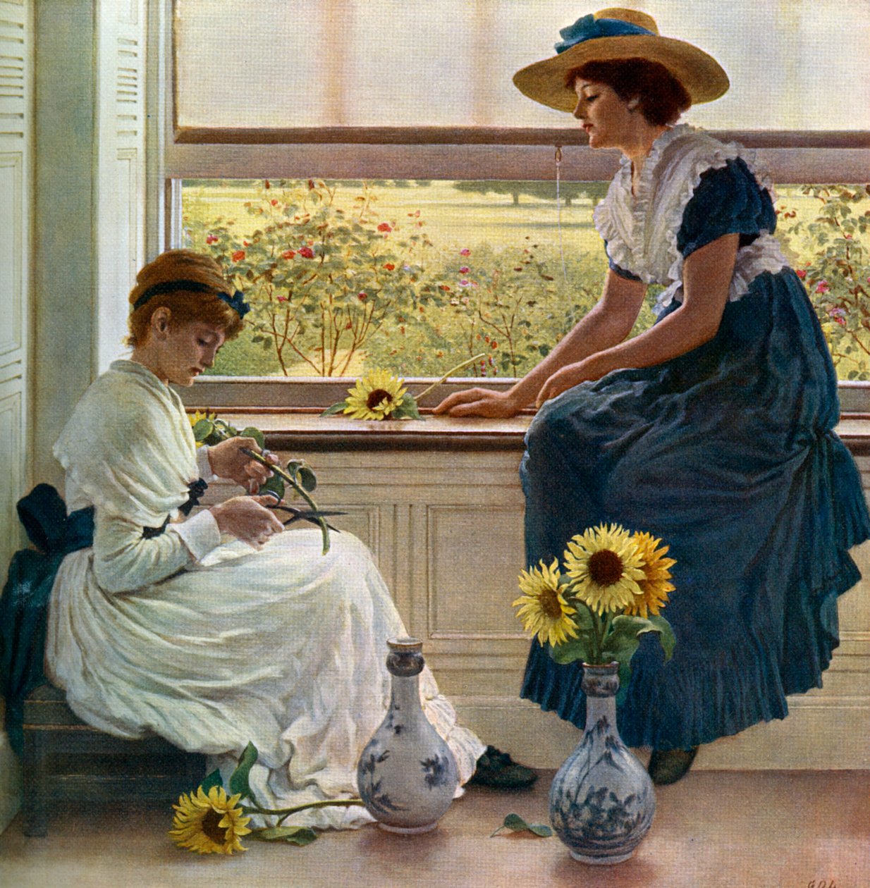 Auringon ja kuun kukat, 1890, 1912. tekijältä George Dunlop Leslie