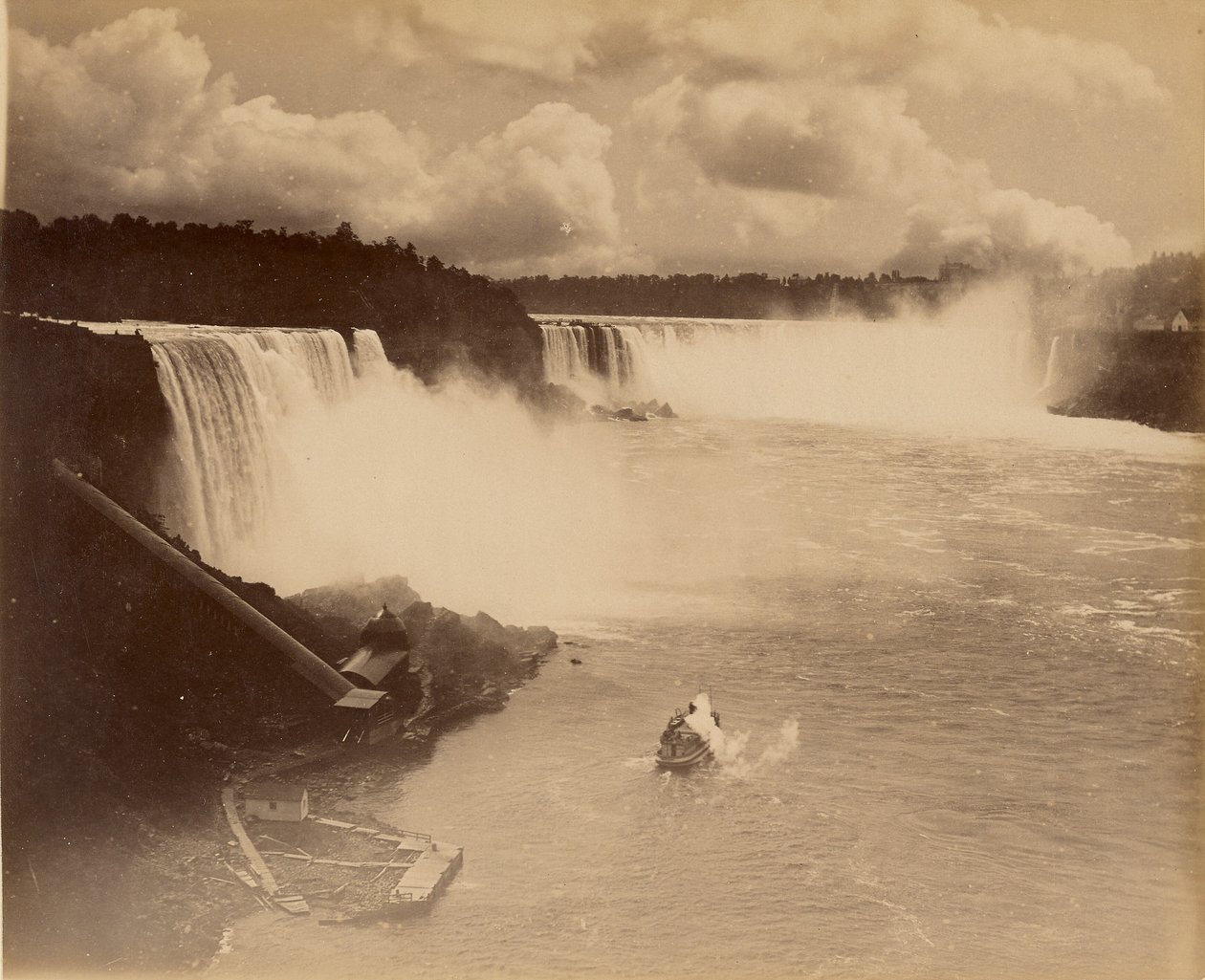 Niagaran putoukset tekijältä George E. Curtis