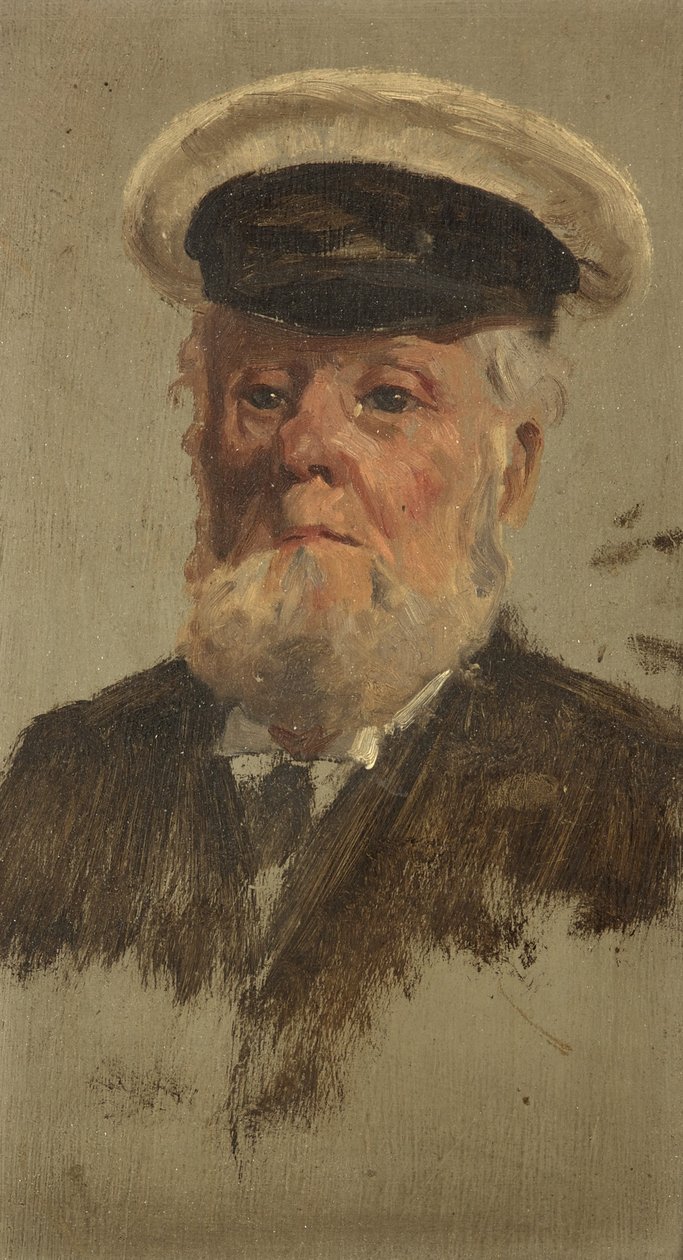 G. Singletonin muotokuva, 6., n. 1920 (öljy paneelille) tekijältä George Edmund Butler