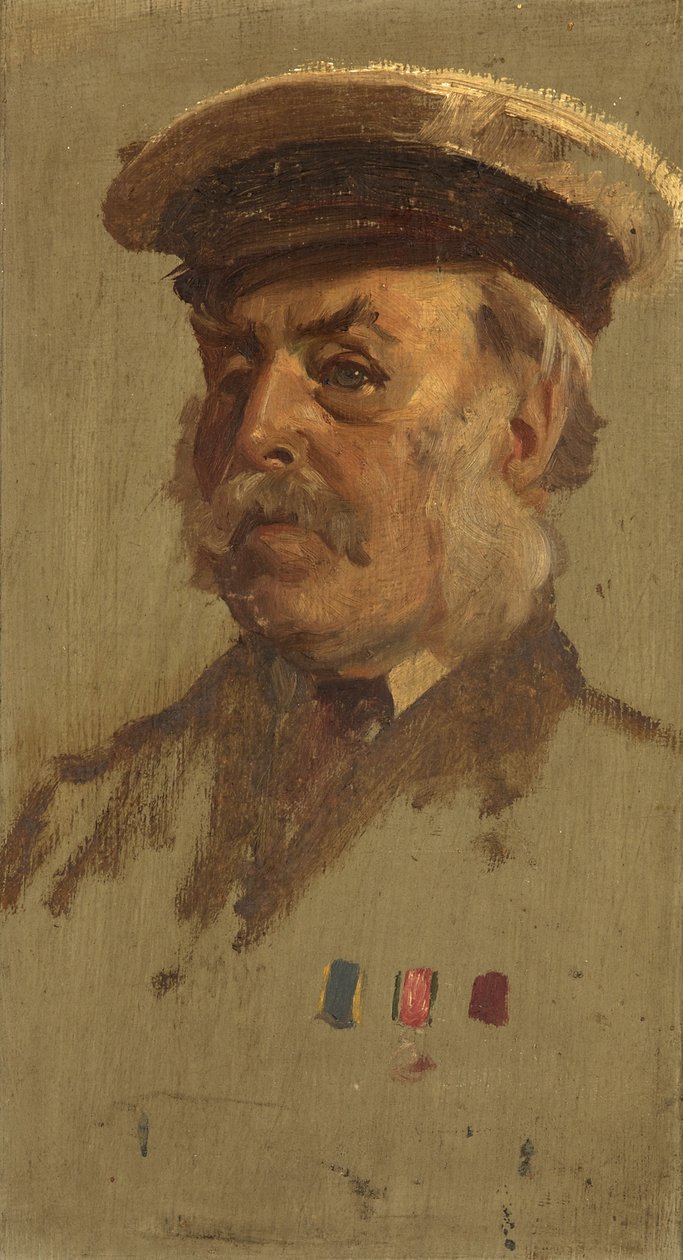 J. Pricen muotokuva, 28. s. 1920 (öljy paneelissa) tekijältä George Edmund Butler