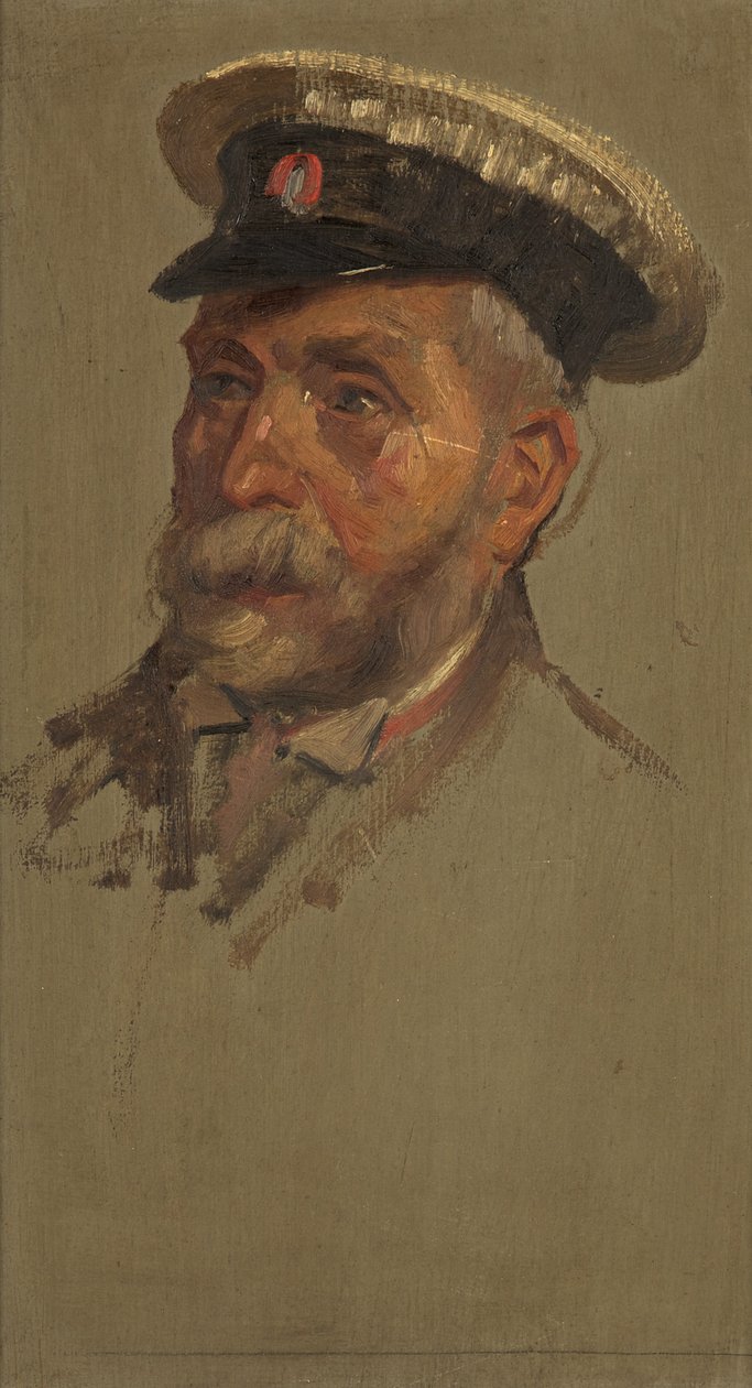 L. Andrewsin muotokuva, 30. v. 1920 (öljy paneelissa) tekijältä George Edmund Butler