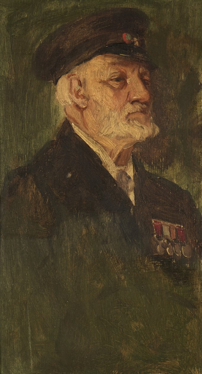 R. H. Collinsin muotokuva, 28. v. 1920 (öljy paneelissa) tekijältä George Edmund Butler