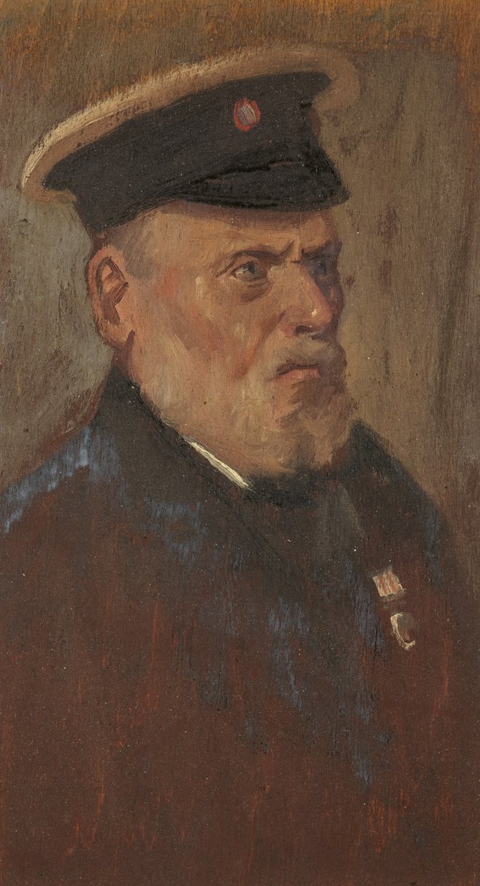 Muotokuvia C. Parsonista, R.A., n. 1920 (öljy paneelissa) tekijältä George Edmund Butler