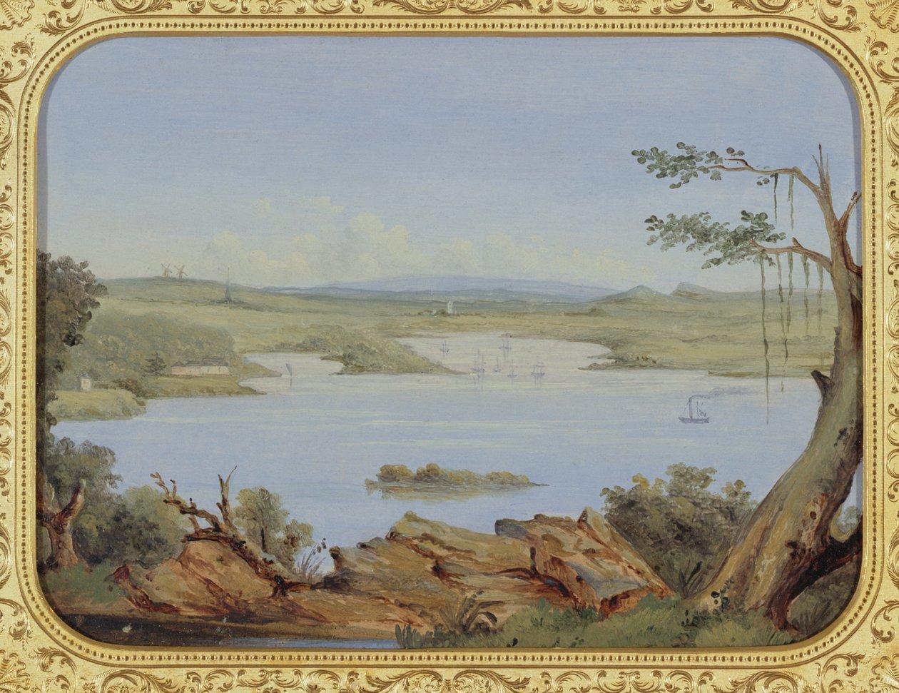 Sydney, pohjoisrannalla, 1800-luku tekijältä George Edward Peacock