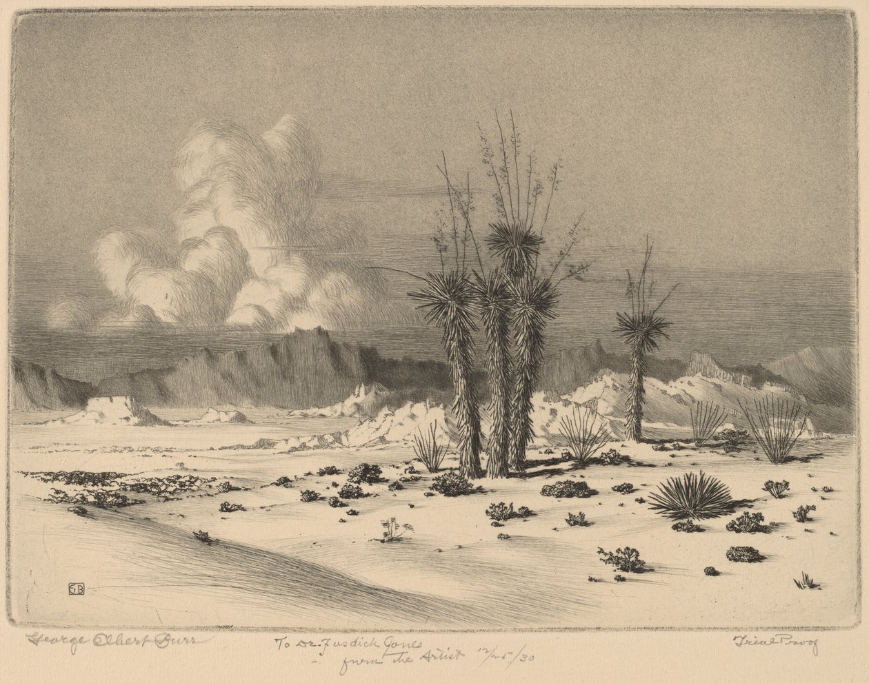Ilta, Arizona tekijältä George Elbert Burr