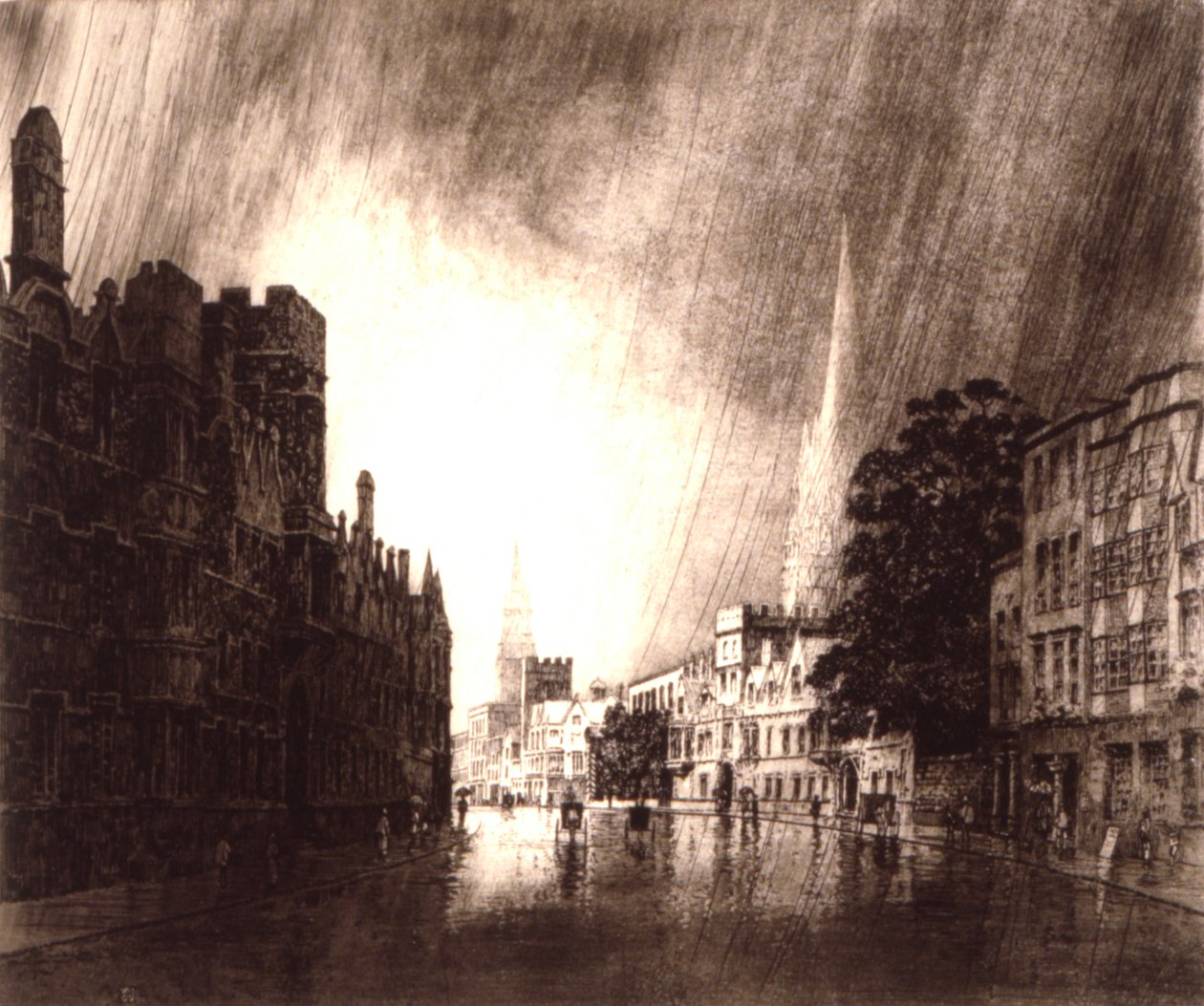 High Street, Oxford tekijältä George Elbert Burr