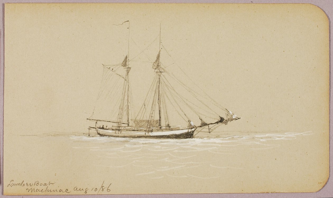 Sahatavaravene, Mackinac tekijältä George Elbert Burr