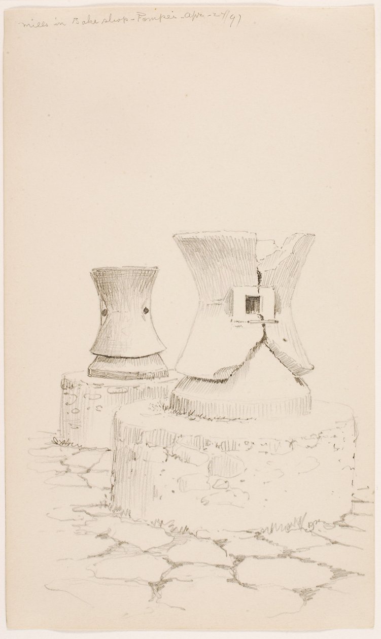Myllyt leipomossa-Pompei tekijältä George Elbert Burr
