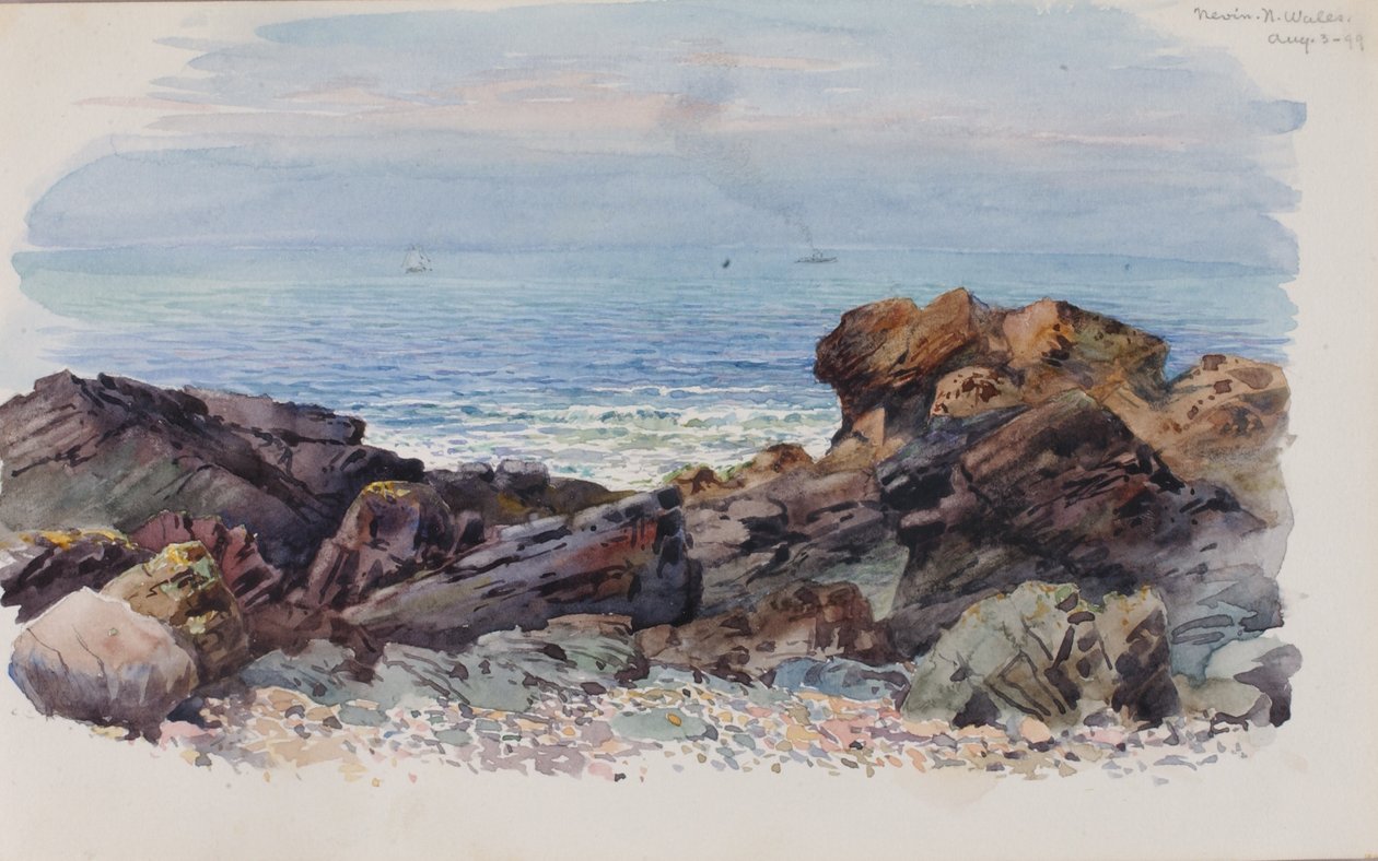 Nevin, Pohjois-Wales, 1899. tekijältä George Elbert Burr
