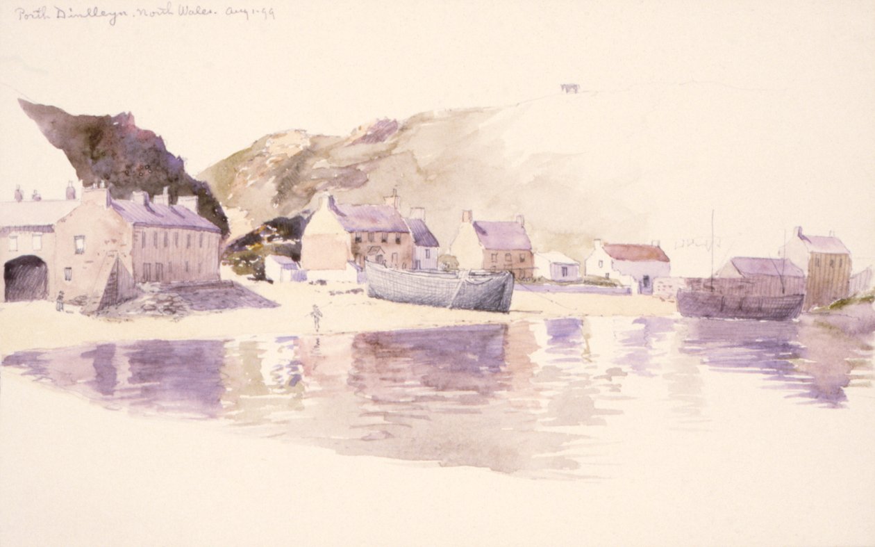 Porth Dinlleyn, Pohjois-Wales tekijältä George Elbert Burr