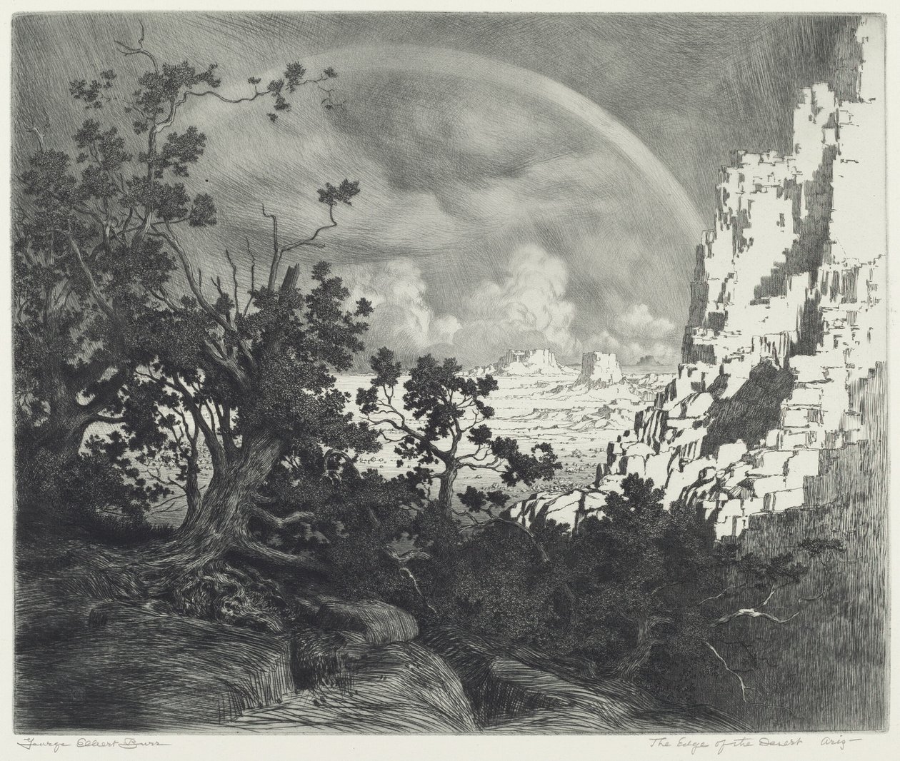 The Edge of the Desert, Arizona tekijältä George Elbert Burr
