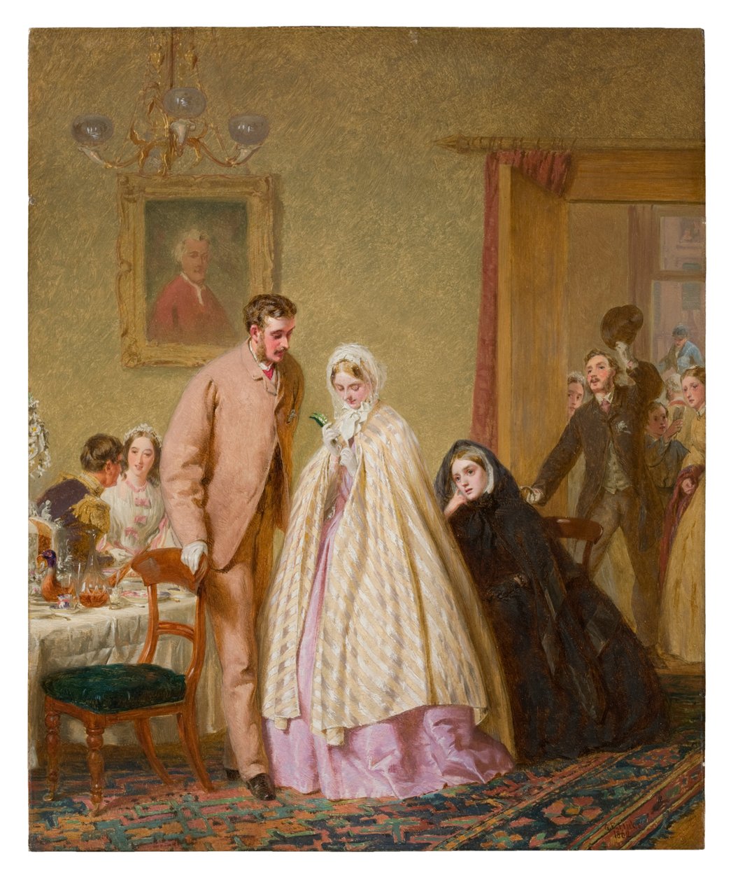 Hääaamiainen, 1862 tekijältä George Elgar Hicks