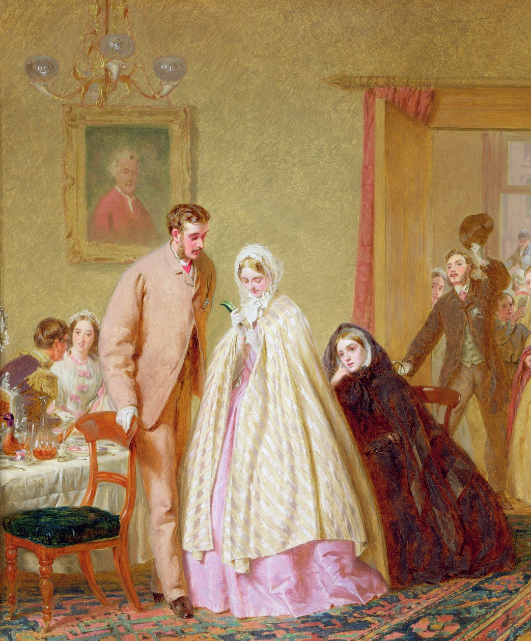 Hääaamiainen, 1862 tekijältä George Elgar Hicks