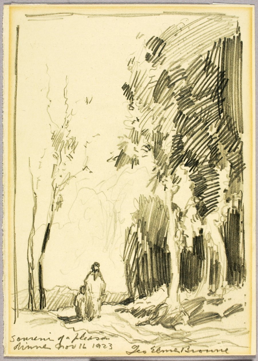 Muisto miellyttävästä illallisesta tekijältä George Elmer Browne