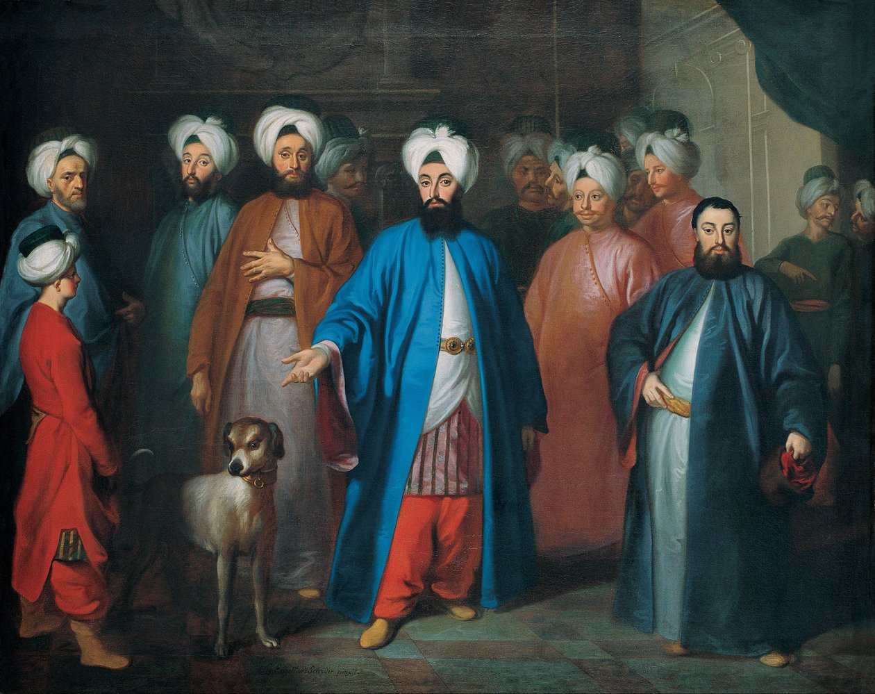 Mehmed Said Efendi ja hänen seuraajansa, 1740-luku tekijältä George Engelhardt Schroeder