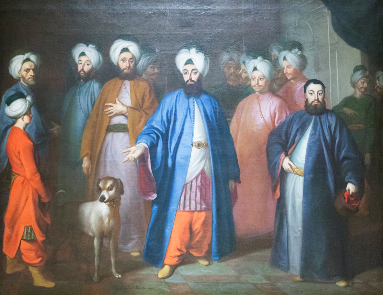 Mehmed Said Efendi ja hänen seuransa tekijältä George Engelhardt Schroeder