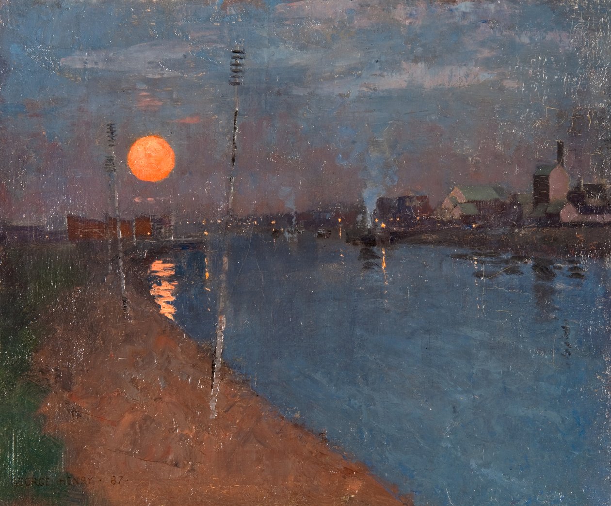 Auringonlasku tekijältä George F. Henry
