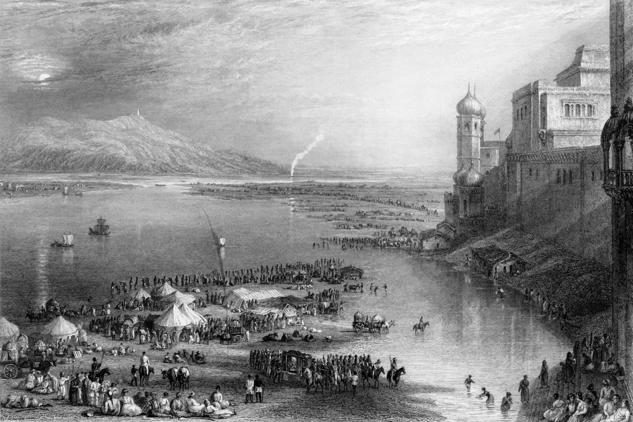 "Osa Chautista, Hurdwarissa", 1838. tekijältä George Francis White