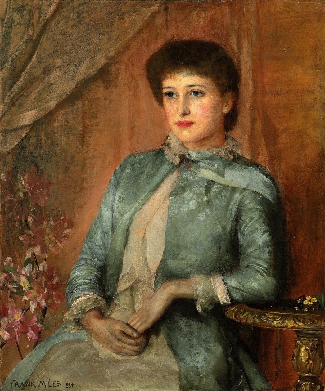 Lillie Langtryn muotokuva, 1884 tekijältä George Frank Miles