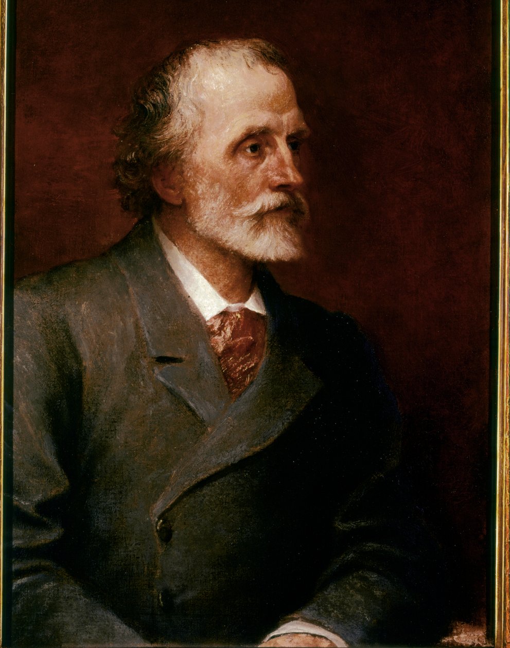 George MEREDITH, Muotokuva 1893 (öljy kankaalle) tekijältä George Frederic Watts