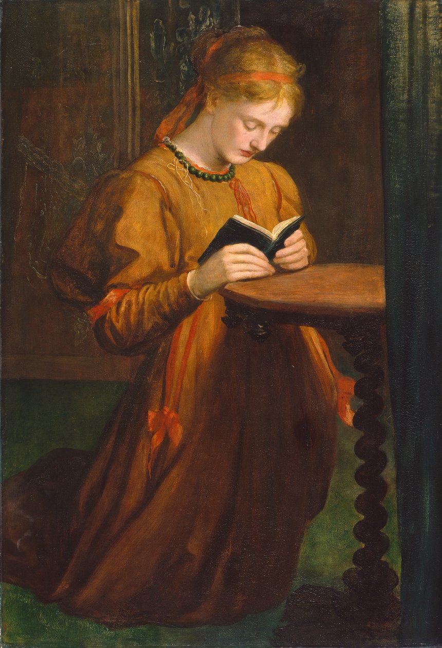 May Prinsep (rukous) 1867 (öljy kankaalle) tekijältä George Frederic Watts