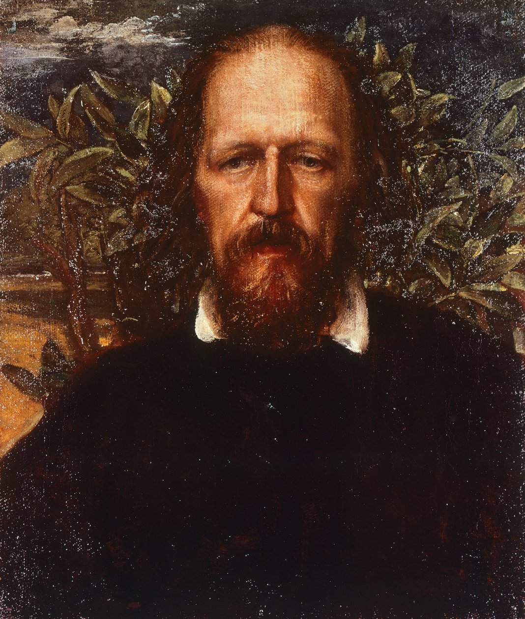 Alfred Tennysonin (1809-1892) muotokuva, kirjoittanut George Frederick Watts (1817-1904) tekijältä George Frederic Watts