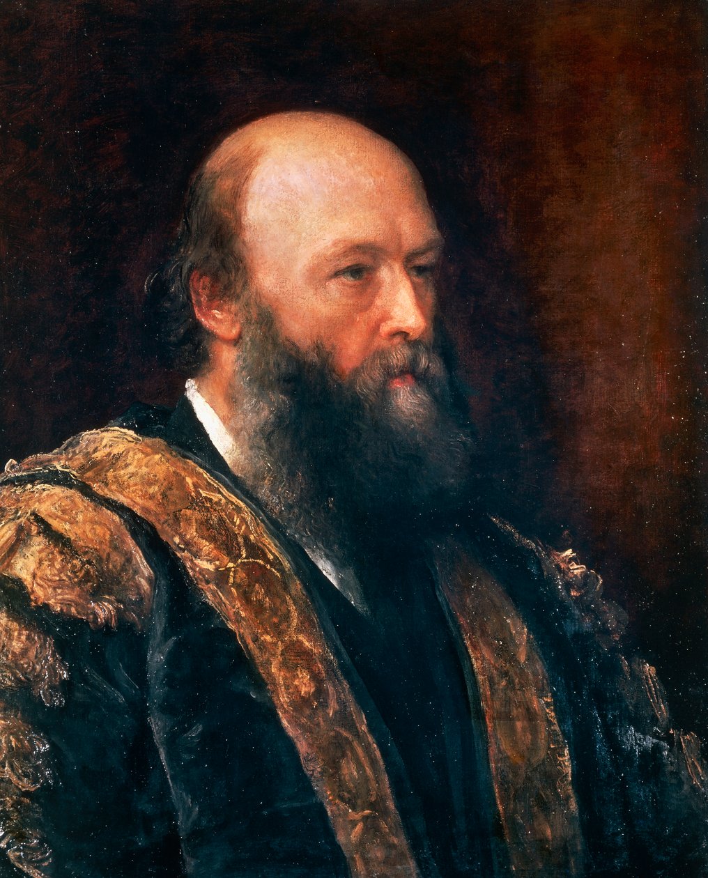 Muotokuva Robert Arthur Talbot Gascoyne-Cecilistä, Salisburyn kolmannesta markiisista (Hatfield tekijältä George Frederic Watts