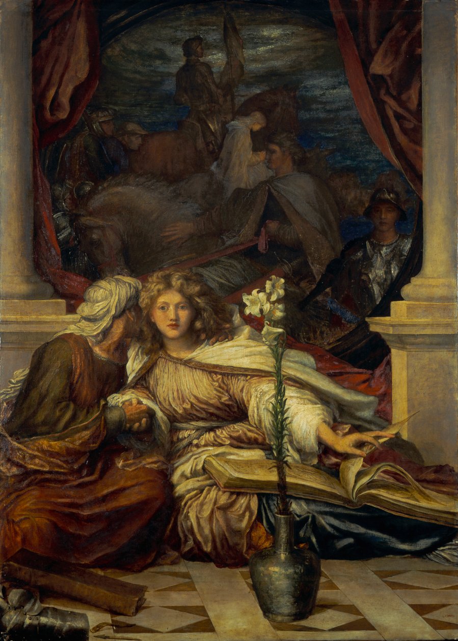 Britomart, 1877-78 tekijältä George Frederick Watts