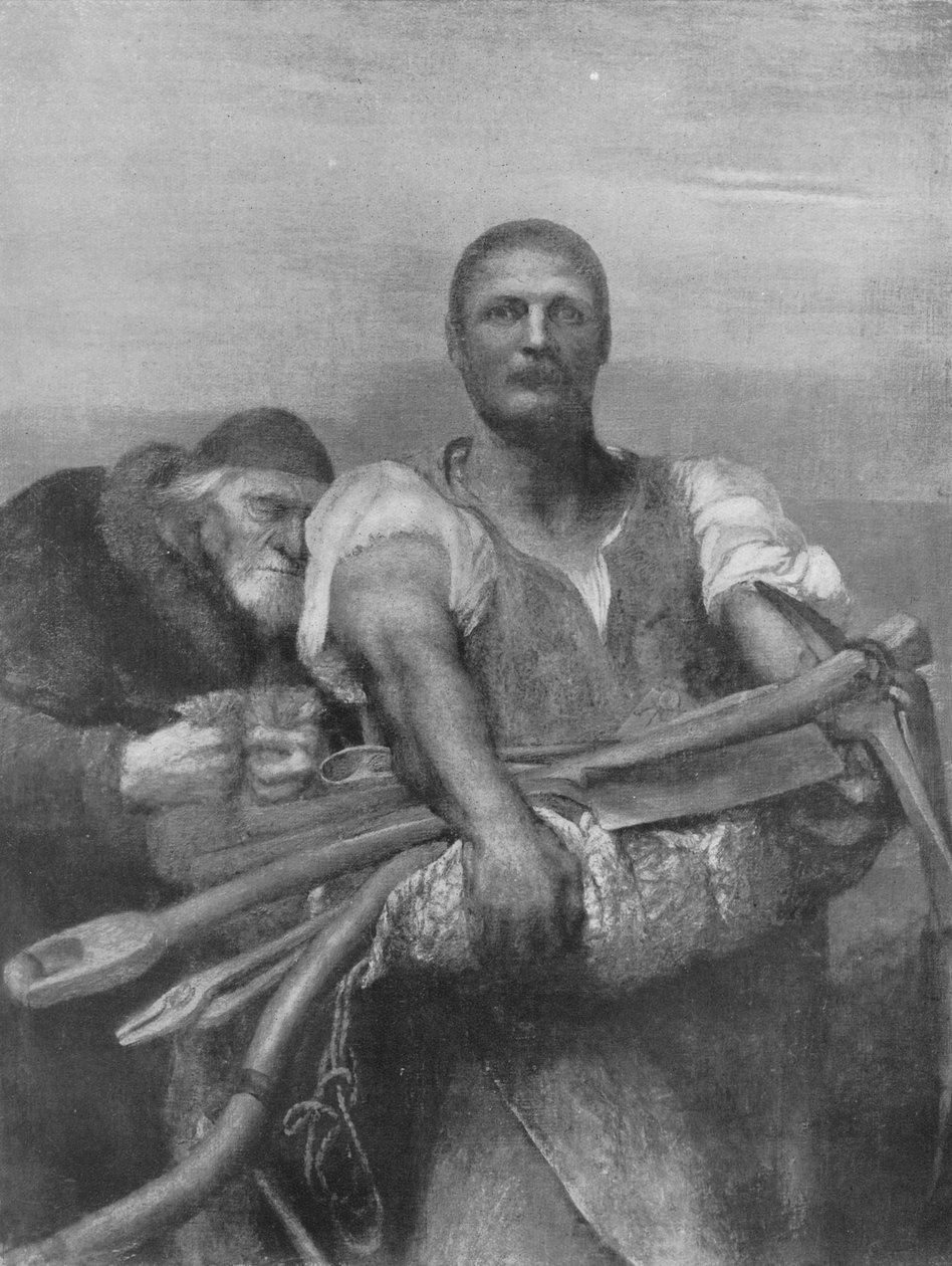 Teollisuus ja ahneus, 1900, 1917 tekijältä George Frederick Watts