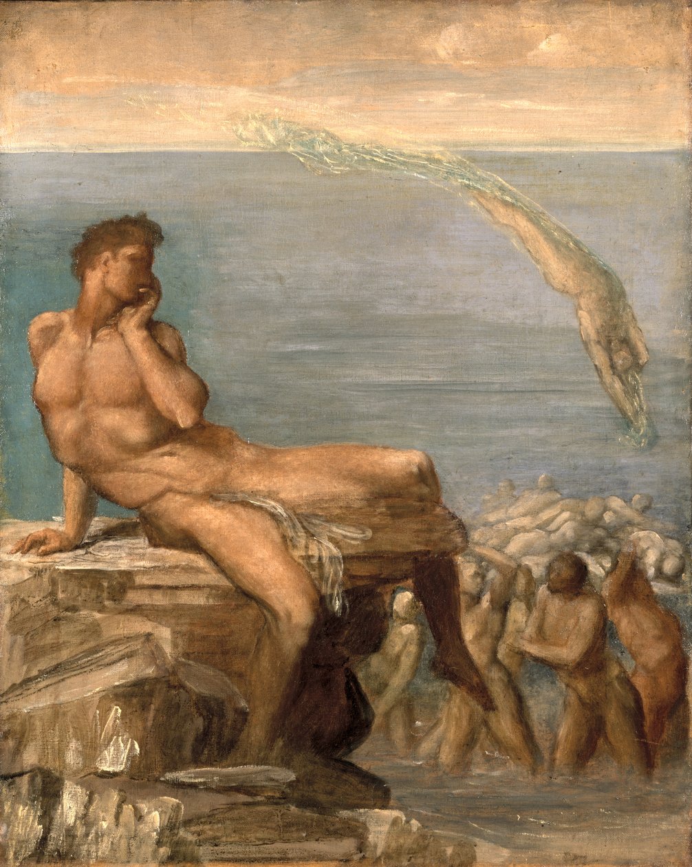 Huonekalut ja erilaiset esineet 1100- ja 1300-luvuilta tekijältä George Frederick Watts