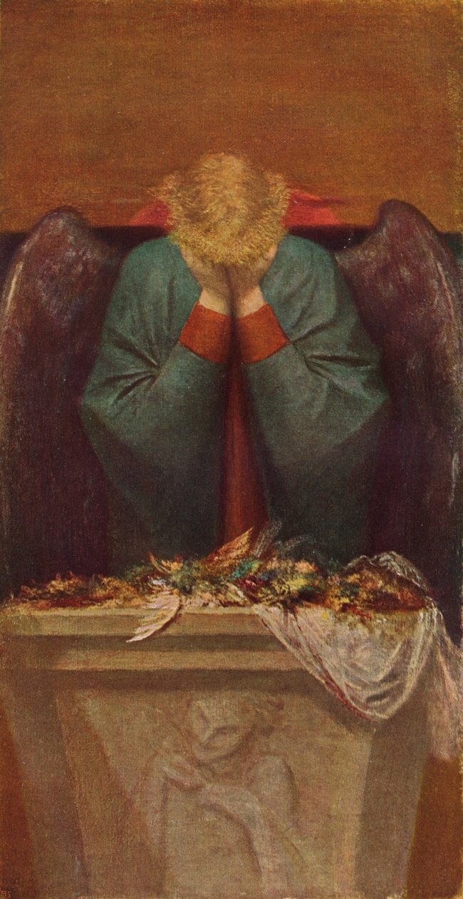 Surullinen enkeli, c1837-1903, 1903 tekijältä George Frederick Watts
