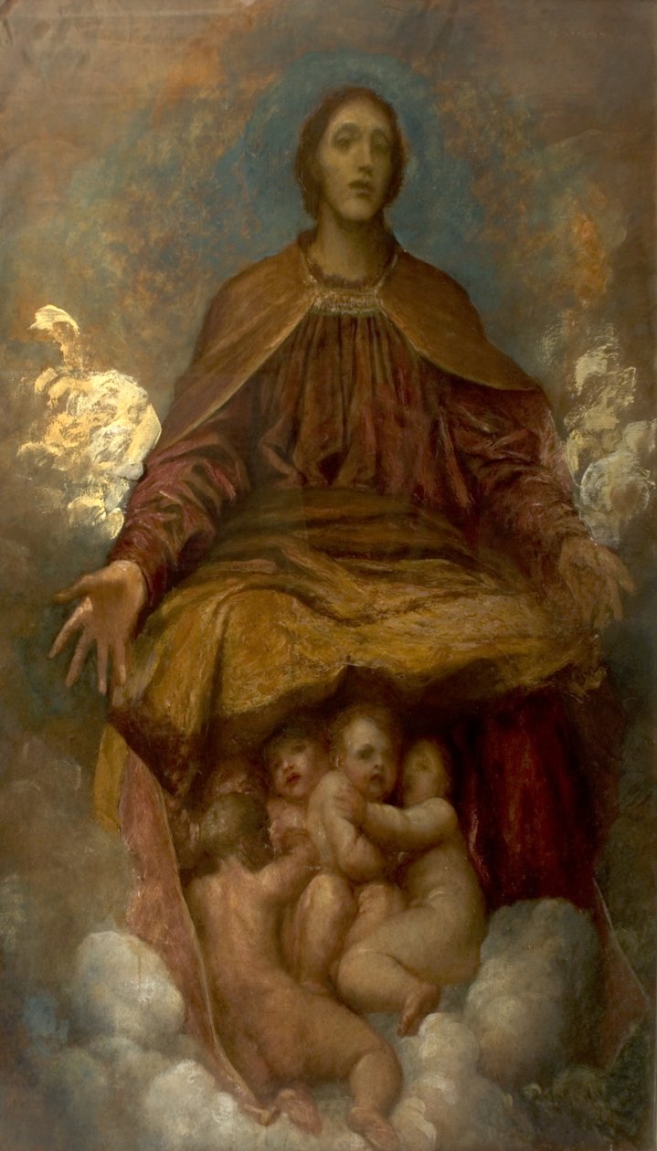 Kristinuskon henki, 1872-75 tekijältä George Frederick Watts