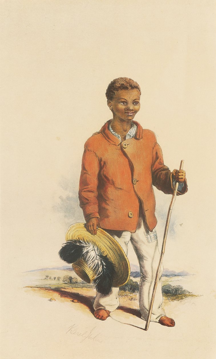 Karl Julius on hottentottilaumanpoika, - tekijältä George French Angas
