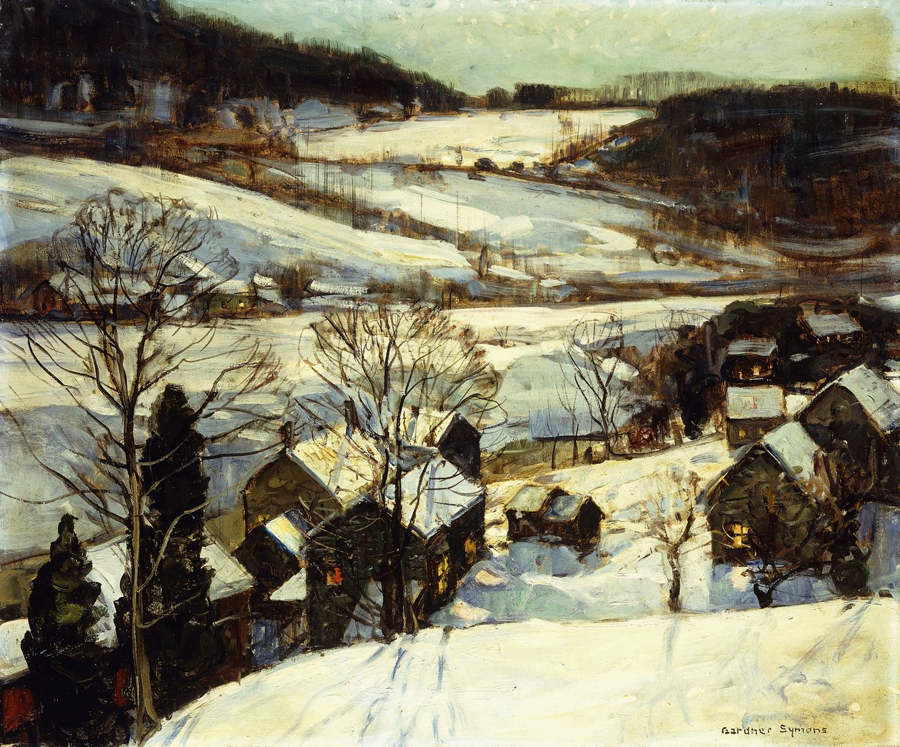 Talvi hämärä tekijältä George Gardner Symons