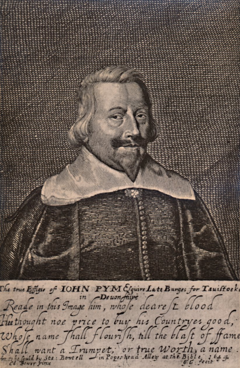 John Pym, Englannin parlamentaarikkopoliitikko, C1644 1894 tekijältä George Glover