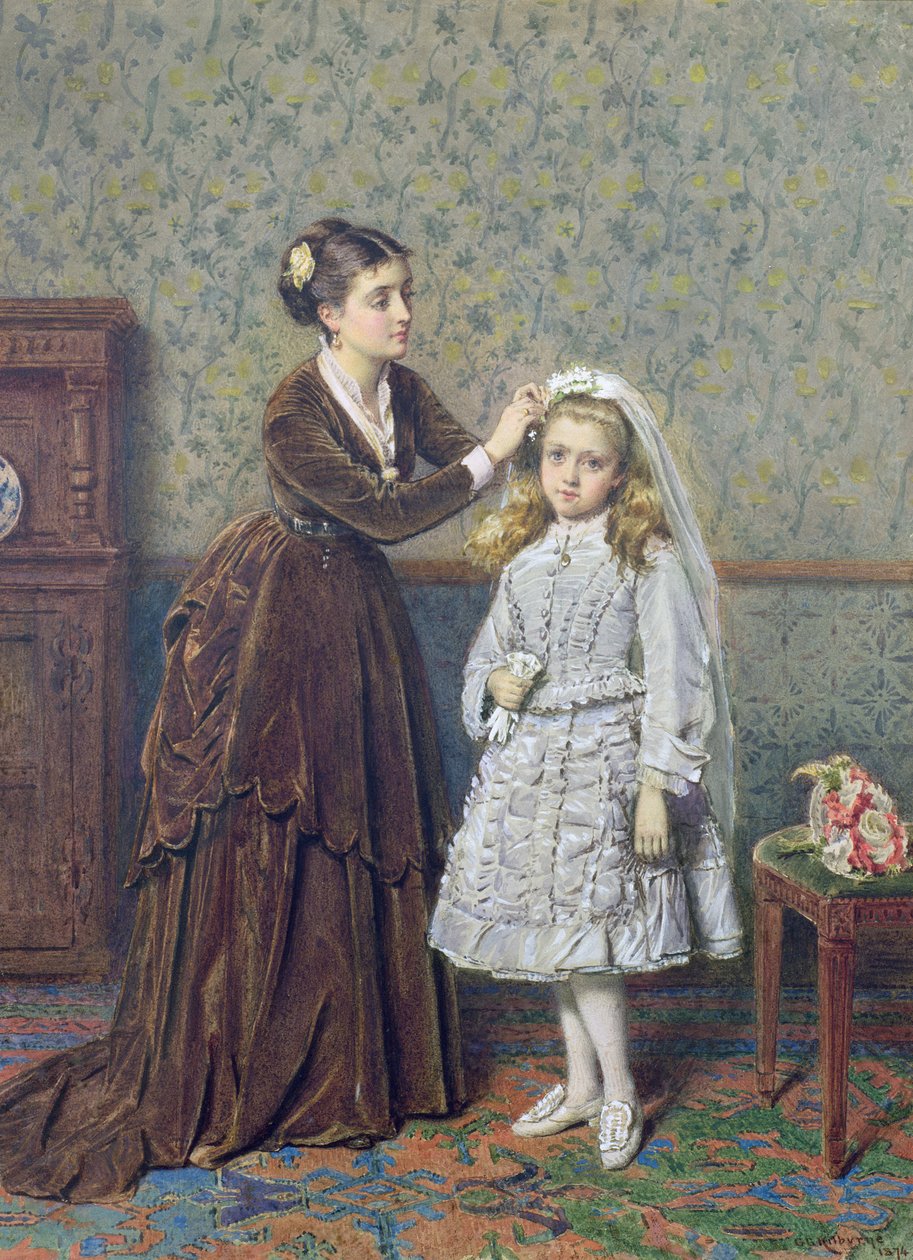 Hänen ensimmäinen ehtoollinen tekijältä George Goodwin Kilburne