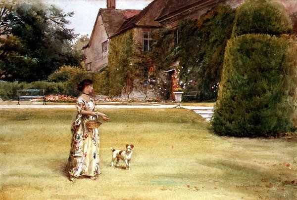 Nurmikolle tekijältä George Goodwin Kilburne