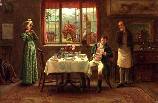 Lähtö tekijältä George Goodwin Kilburne