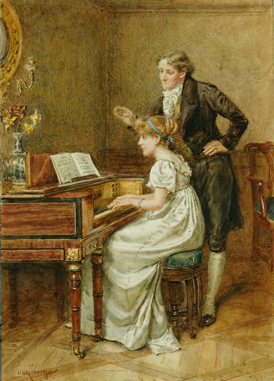 Musiikin mestari tekijältä George Goodwin Kilburne
