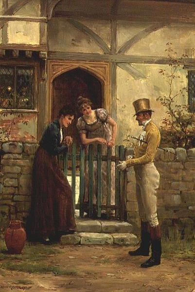 Vierailija tekijältä George Goodwin Kilburne